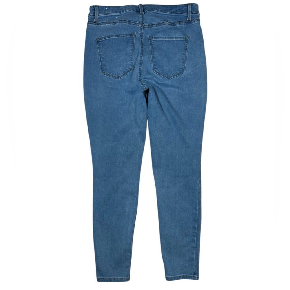 Talbots Light Blue Stretchy Ankle Jegging Denim Jeans - Picture 4 of 5